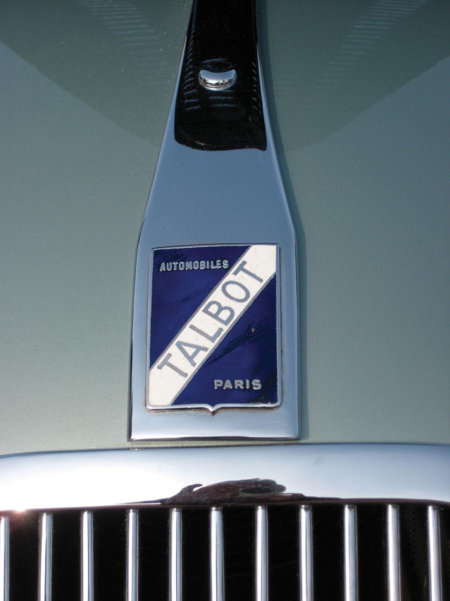 Логотип Talbot-Lago T26 Grand Sport Coupe 1950 года  (фото 2 из 7)